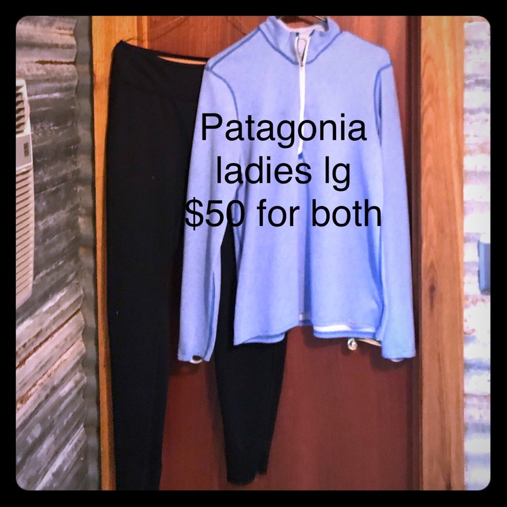 Patagonia light weight pants and top